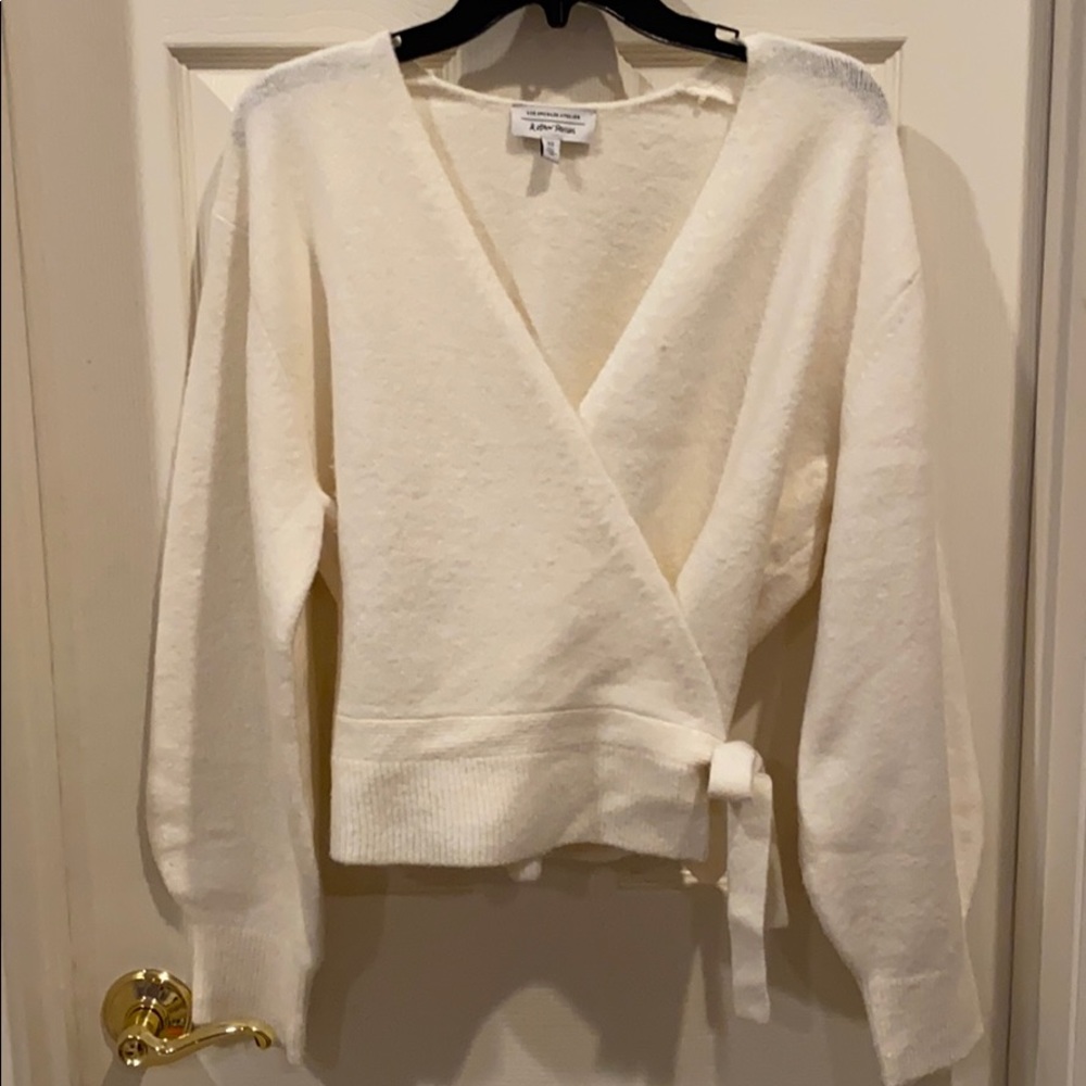 & other stories wrap sweater